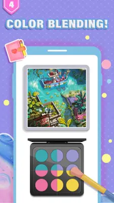 Eyeshadow Mix Colors Mixer android App screenshot 4